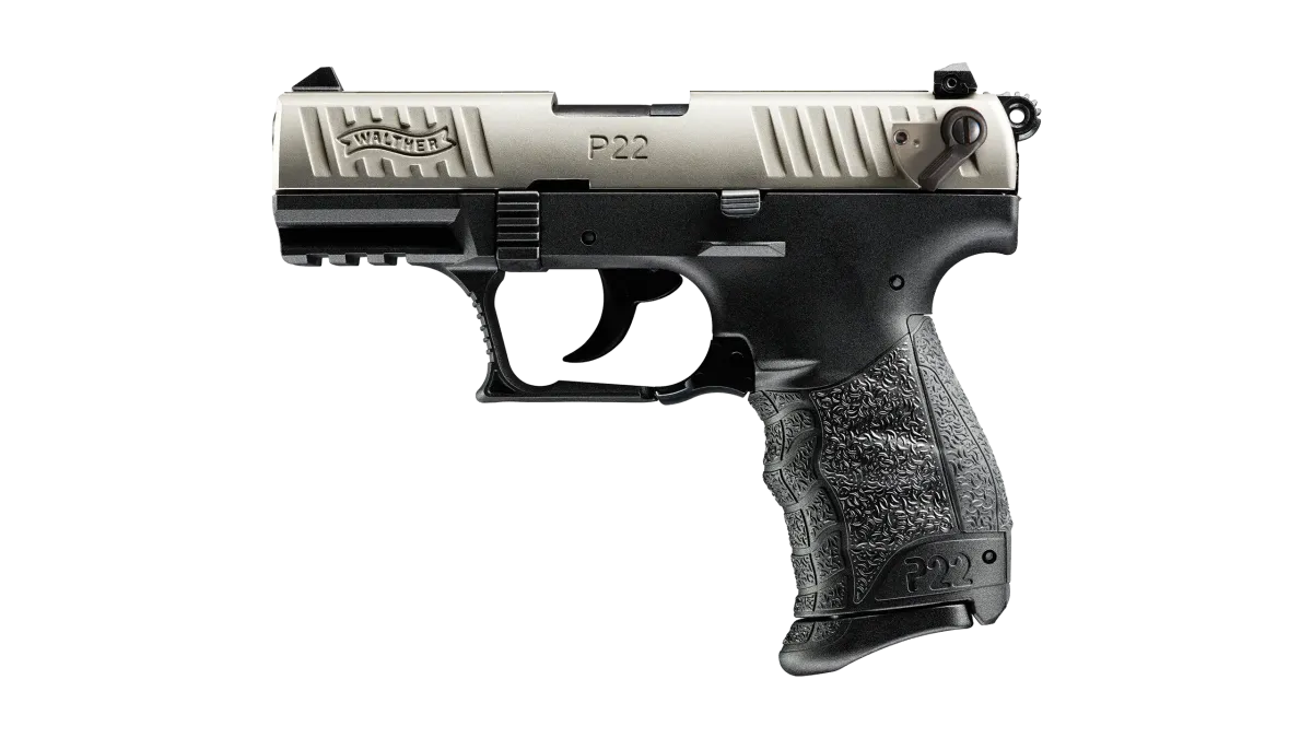 P22 3.42 inches Nickel 10RD 22LR